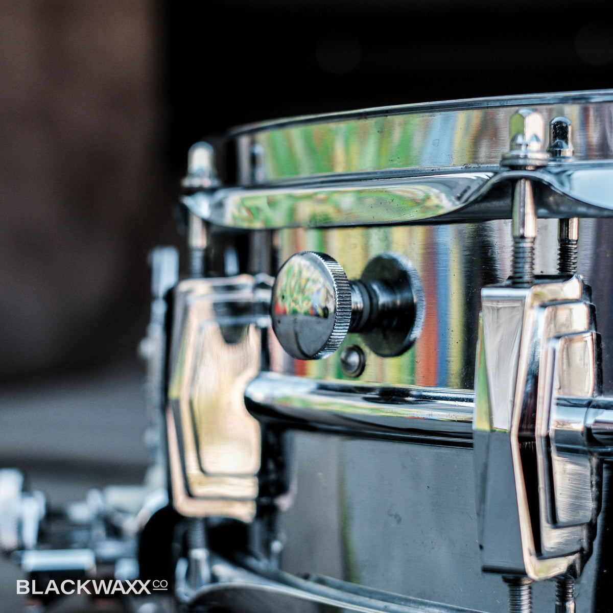 VINTAGE: Ludwig Supraphonic Super Sensitive 14x5 - 70's (Pointed Blue Olive Badge) - 1088249