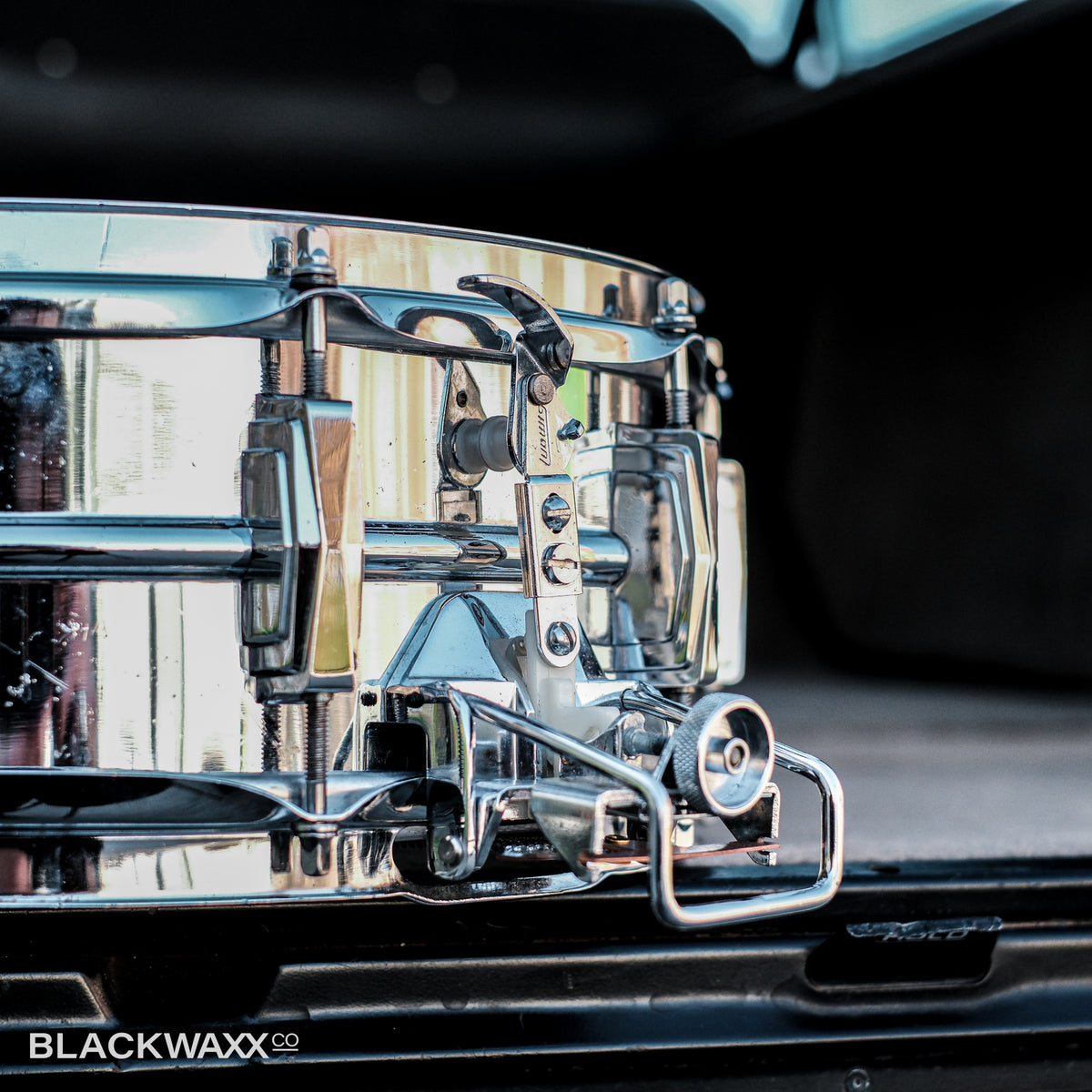 VINTAGE: Ludwig Supraphonic Super Sensitive 14x5 - 70's (Pointed Blue Olive Badge) - 1088249