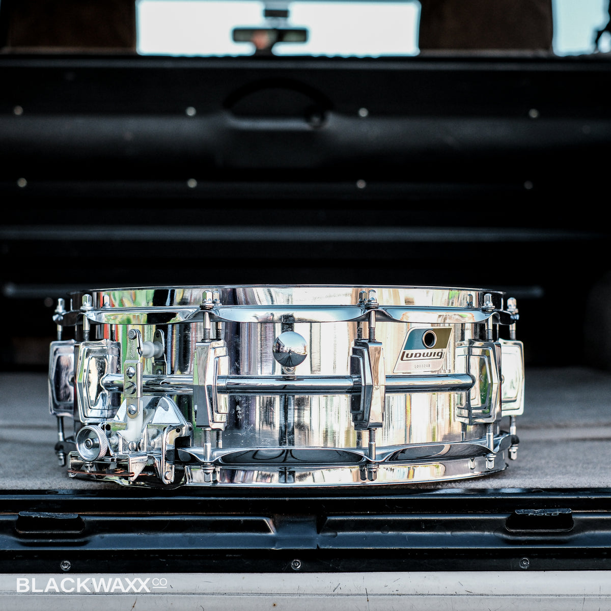 VINTAGE: Ludwig Supraphonic Super Sensitive 14x5 - 70's (Pointed Blue Olive Badge) - 1088249