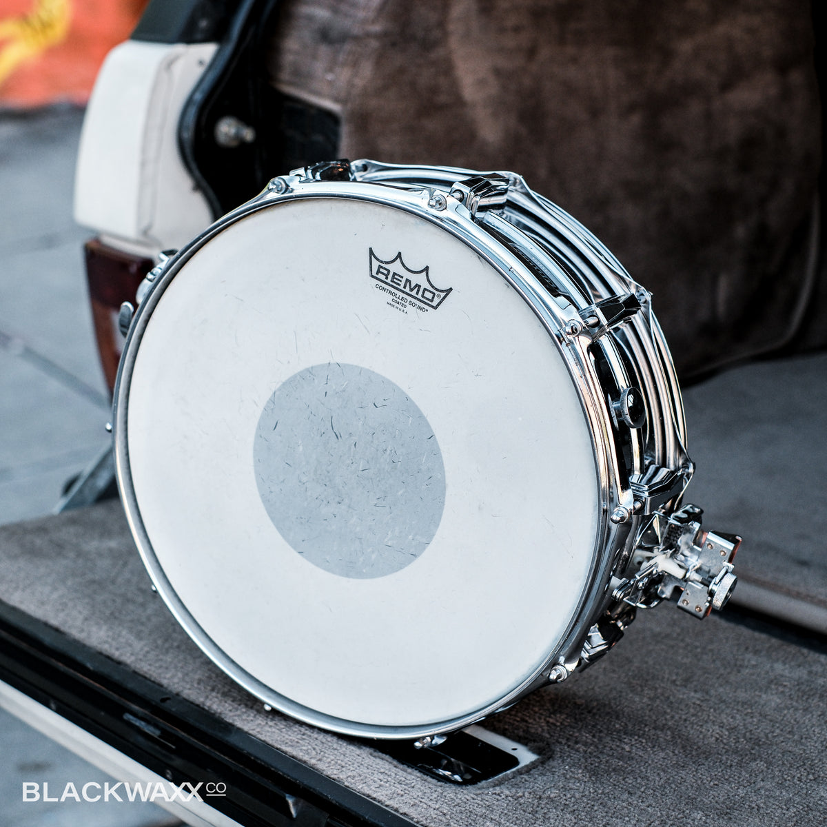 VINTAGE: Ludwig Supraphonic Super Sensitive 14x5 - 70's (Pointed Blue Olive Badge) - 1088249