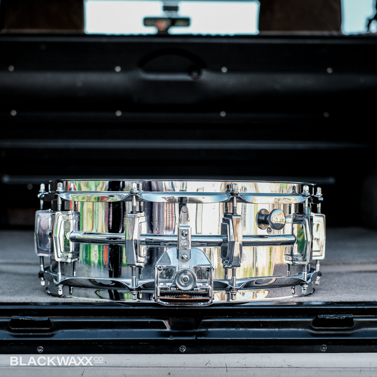 VINTAGE: Ludwig Supraphonic Super Sensitive 14x5 - 70's (Pointed Blue Olive Badge) - 1088249