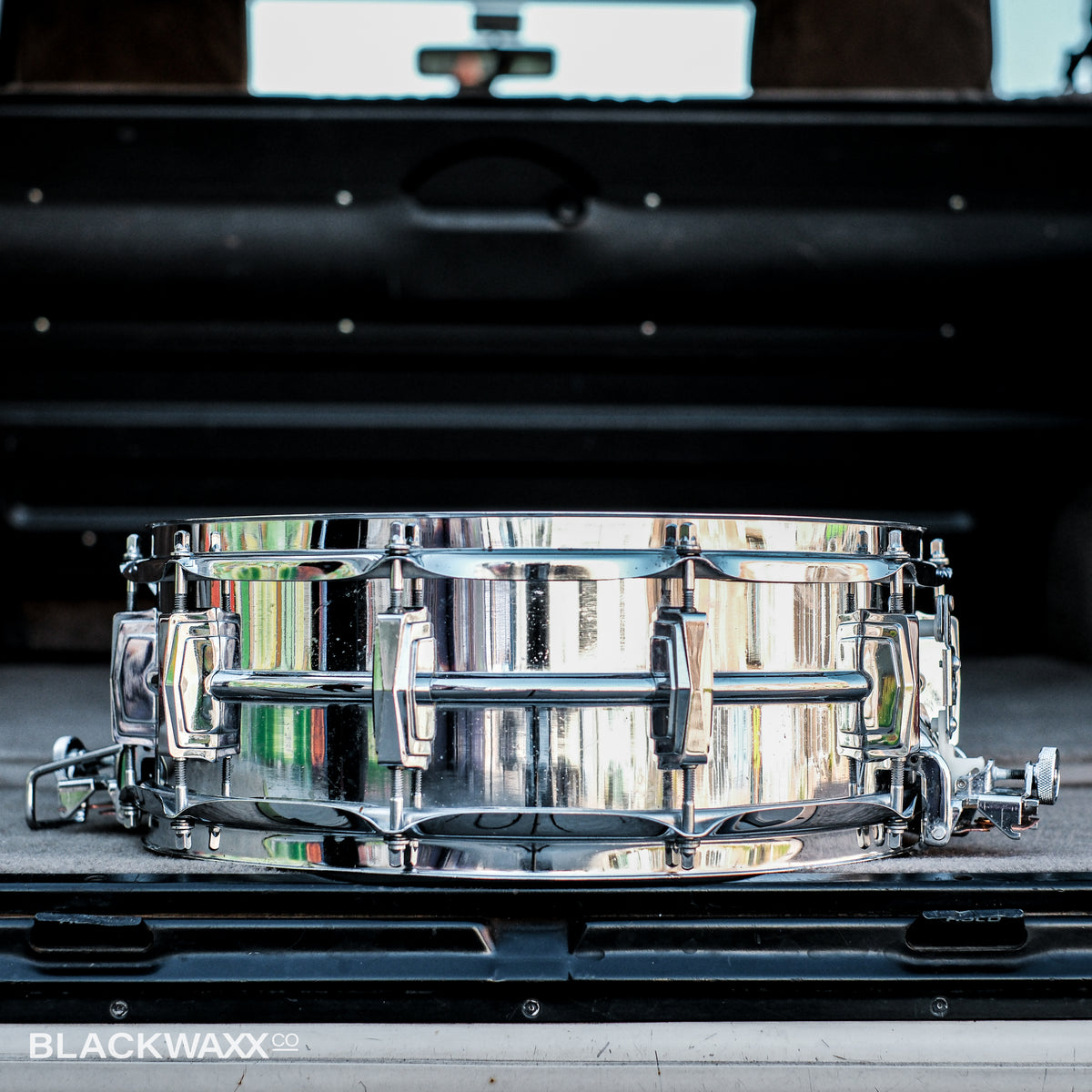VINTAGE: Ludwig Supraphonic Super Sensitive 14x5 - 70's (Pointed Blue Olive Badge) - 1088249