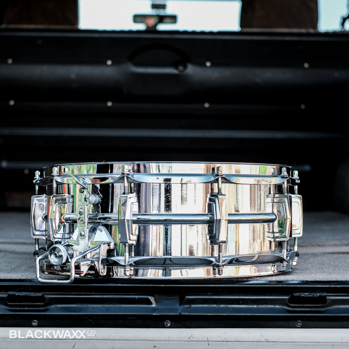 VINTAGE: Ludwig Supraphonic Super Sensitive 14x5 - 70's (Pointed Blue Olive Badge) - 1088249