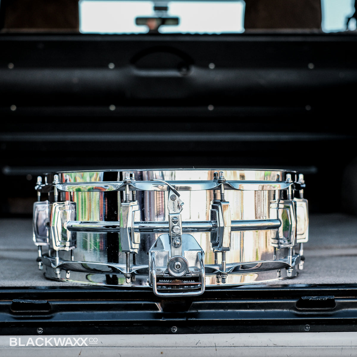 VINTAGE: Ludwig Supraphonic Super Sensitive 14x5 - 70's (Pointed Blue Olive Badge) - 1088249