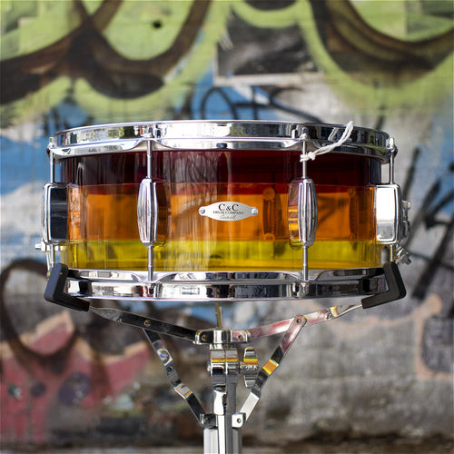 C&C Tri-Band Acrylic Snare - Mezcal Morning