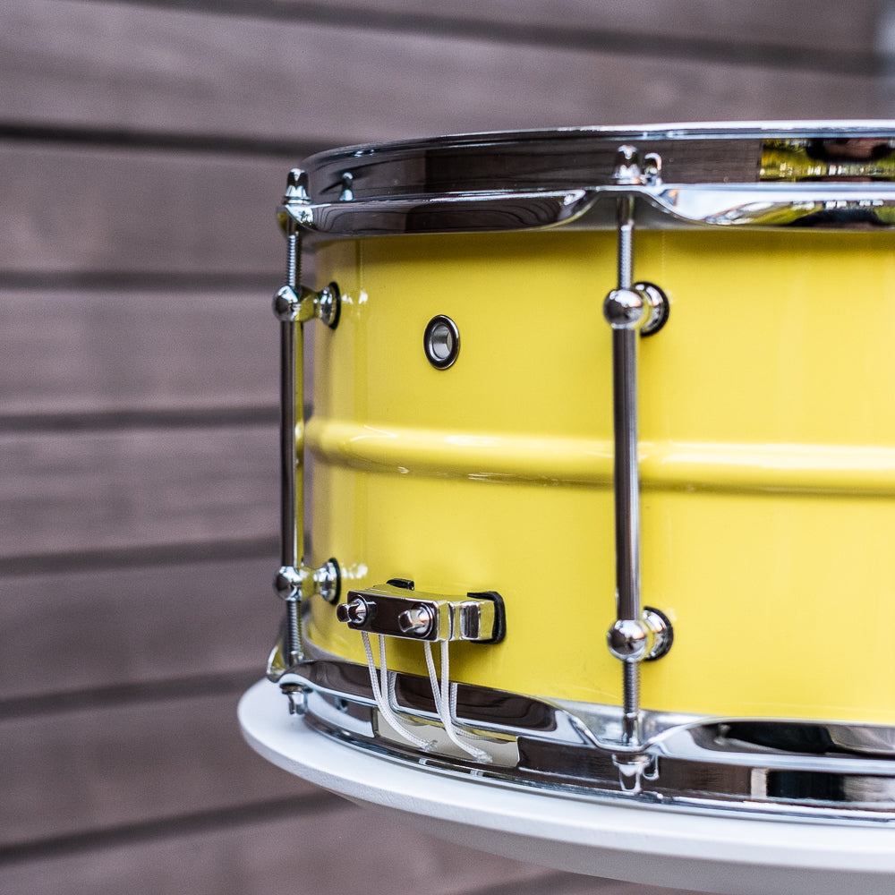 C&C - Aluminium Snare - Wattle Yellow Gloss - 14x6.5