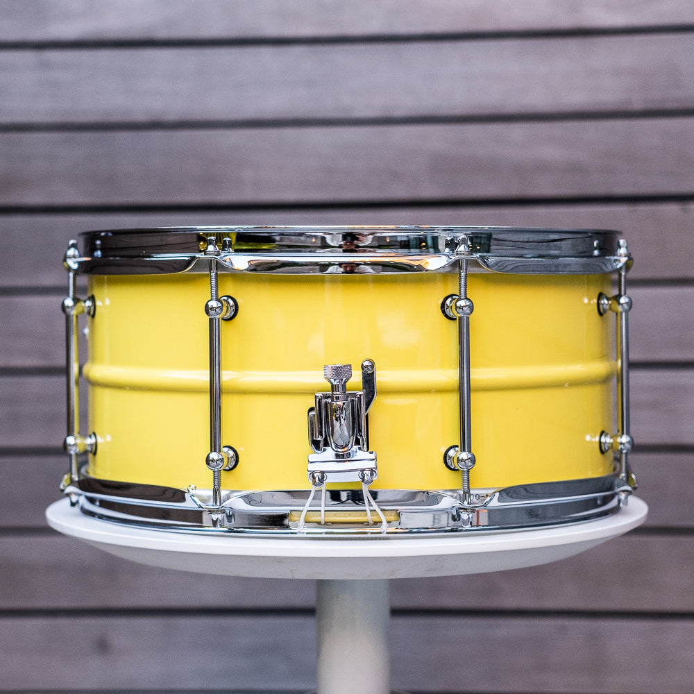 C&C - Aluminium Snare - Wattle Yellow Gloss - 14x6.5