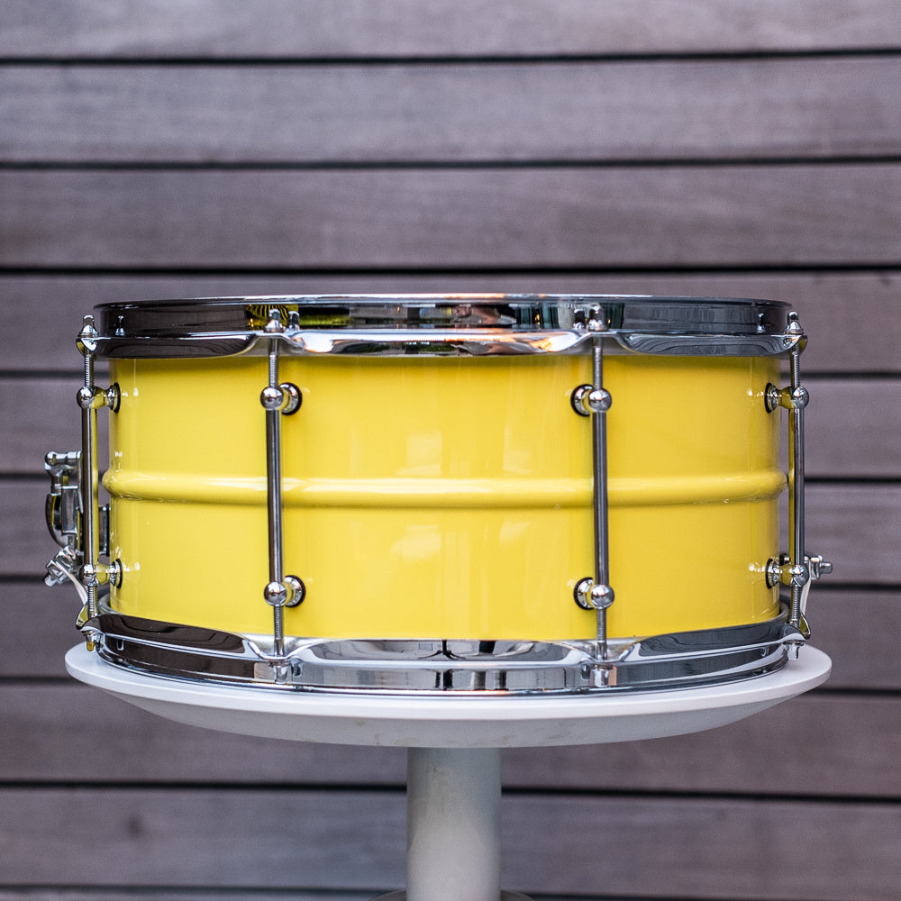 C&C - Aluminium Snare - Wattle Yellow Gloss - 14x6.5