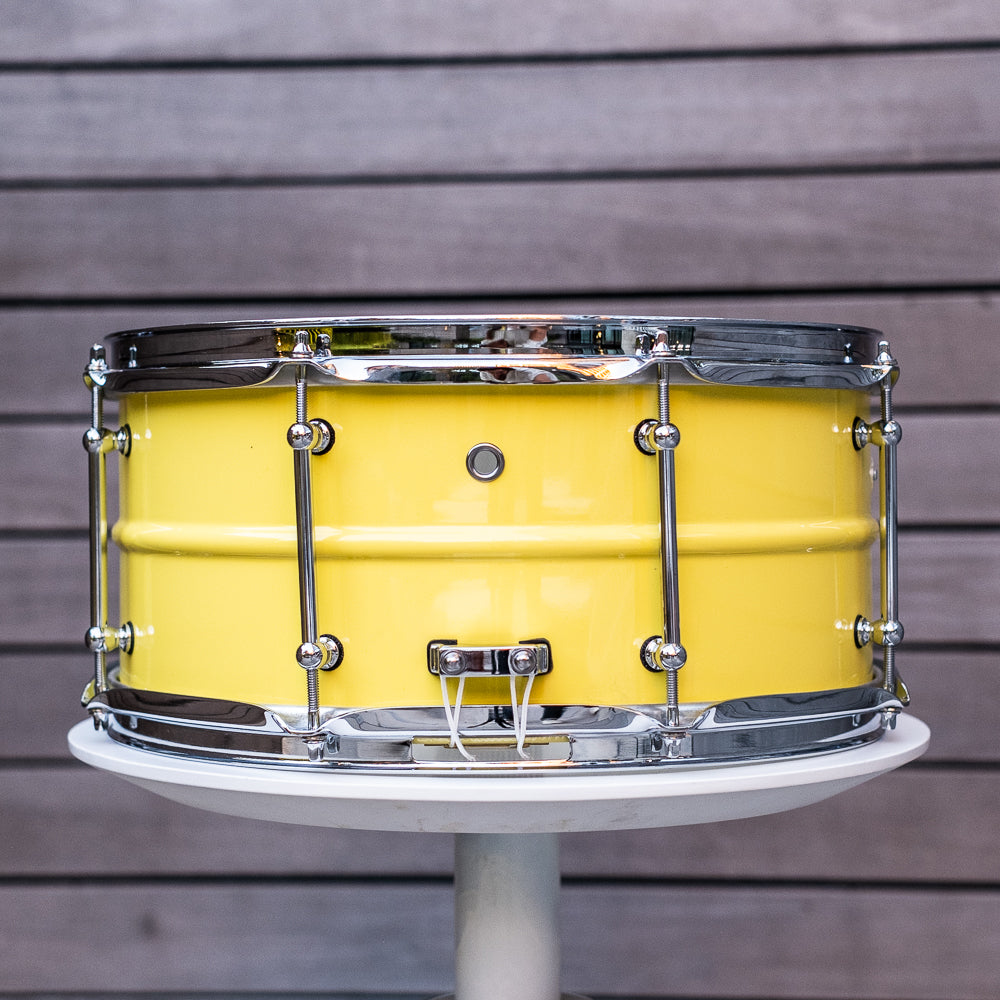 C&C - Aluminium Snare - Wattle Yellow Gloss - 14x6.5